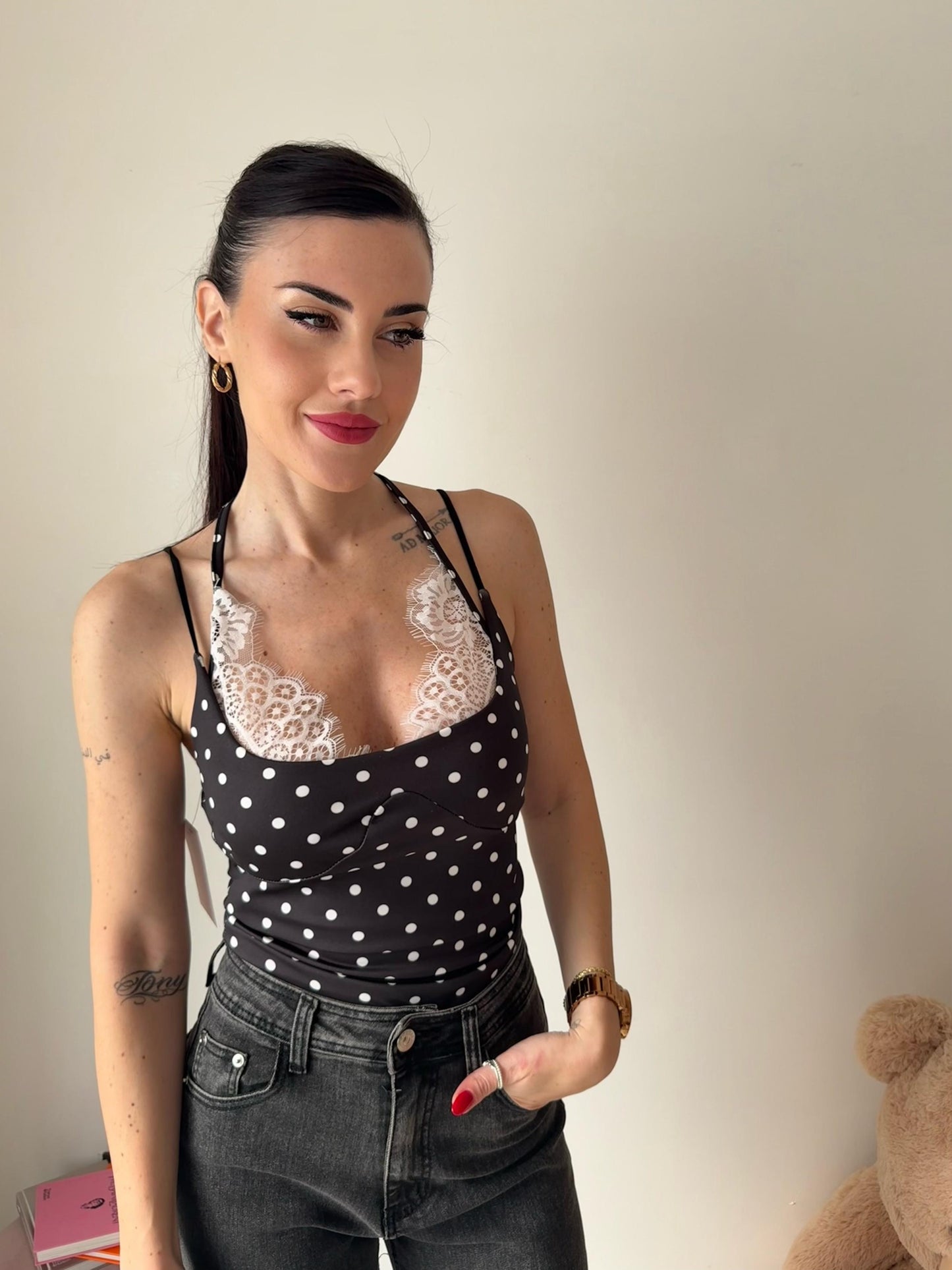 Body Milly a Pois