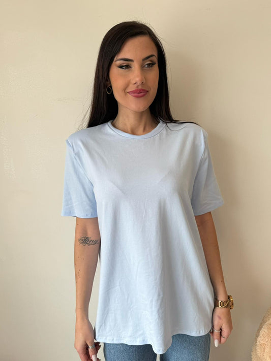 T-shirt Manica Corta Con Spalline