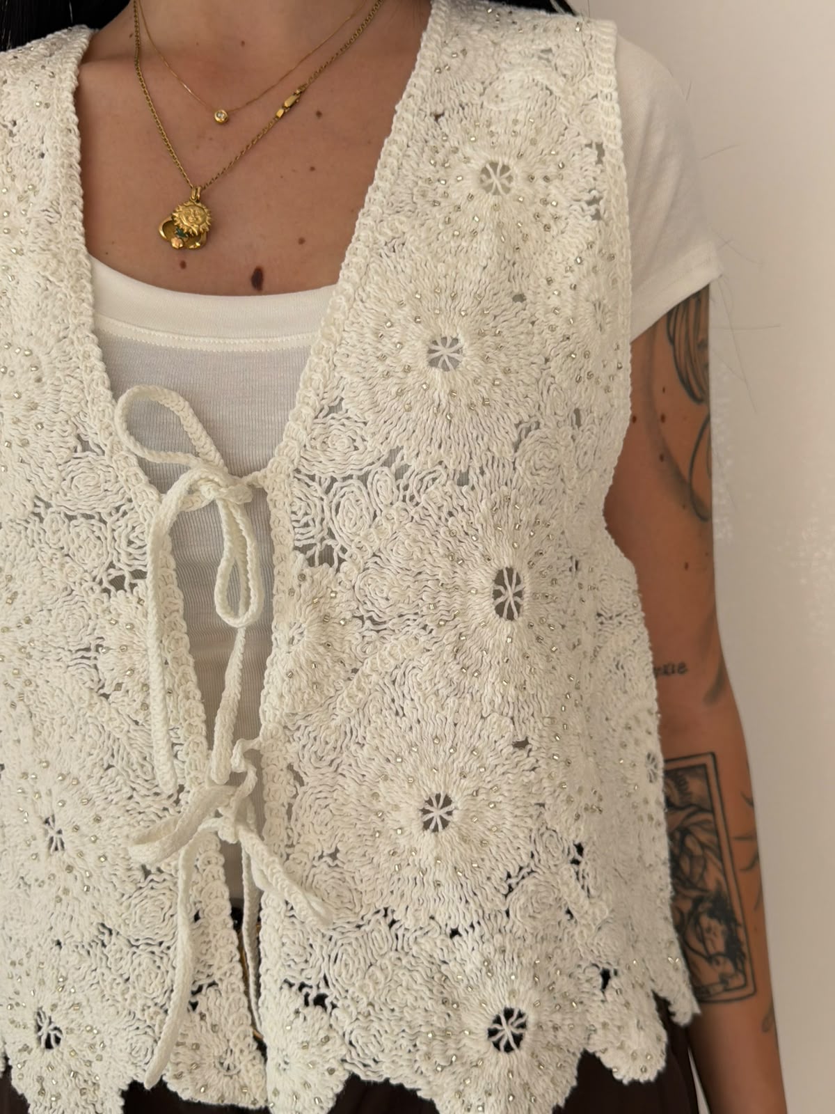 Gilet in Crochet