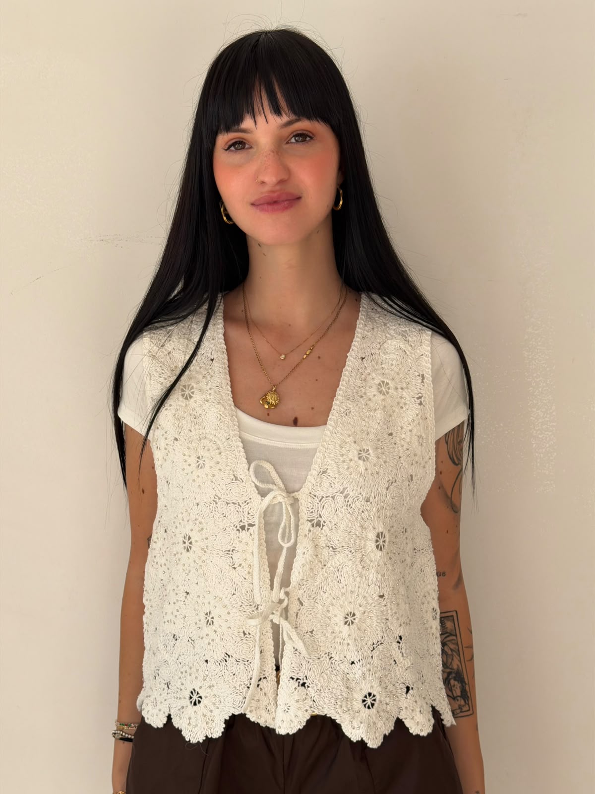 Gilet in Crochet