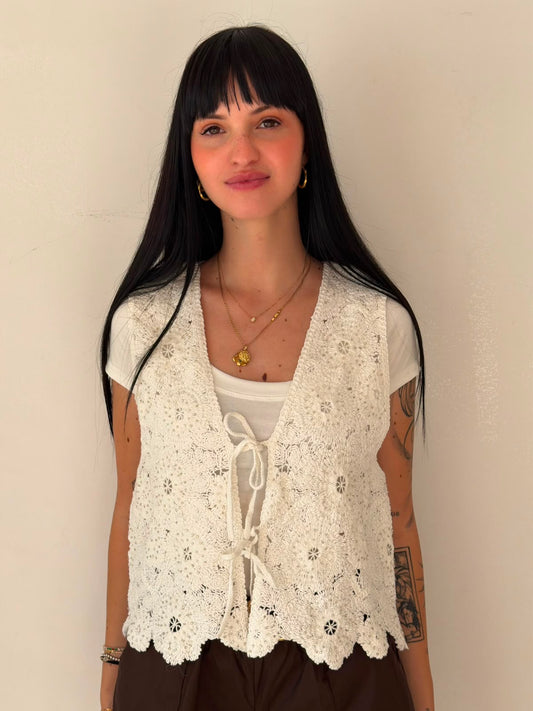Gilet in Crochet